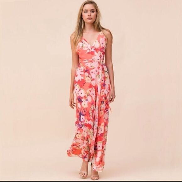 Fleur by Yuki Kim Vermillion Bloom Lover  Dress - Picture 1 of 12
